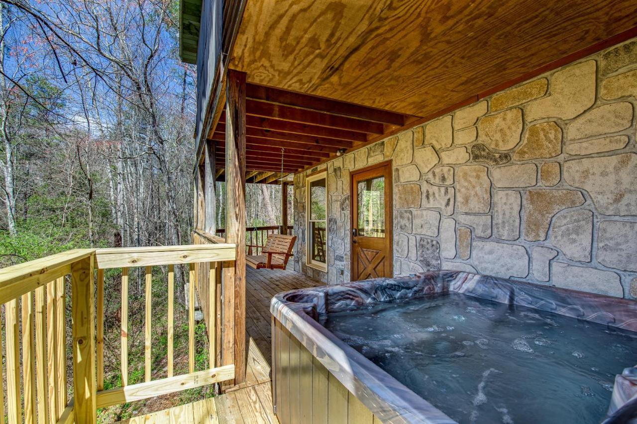 North Ridge Place Brand New Log Cabin With Hot Tub Great Location Sevierville Ngoại thất bức ảnh