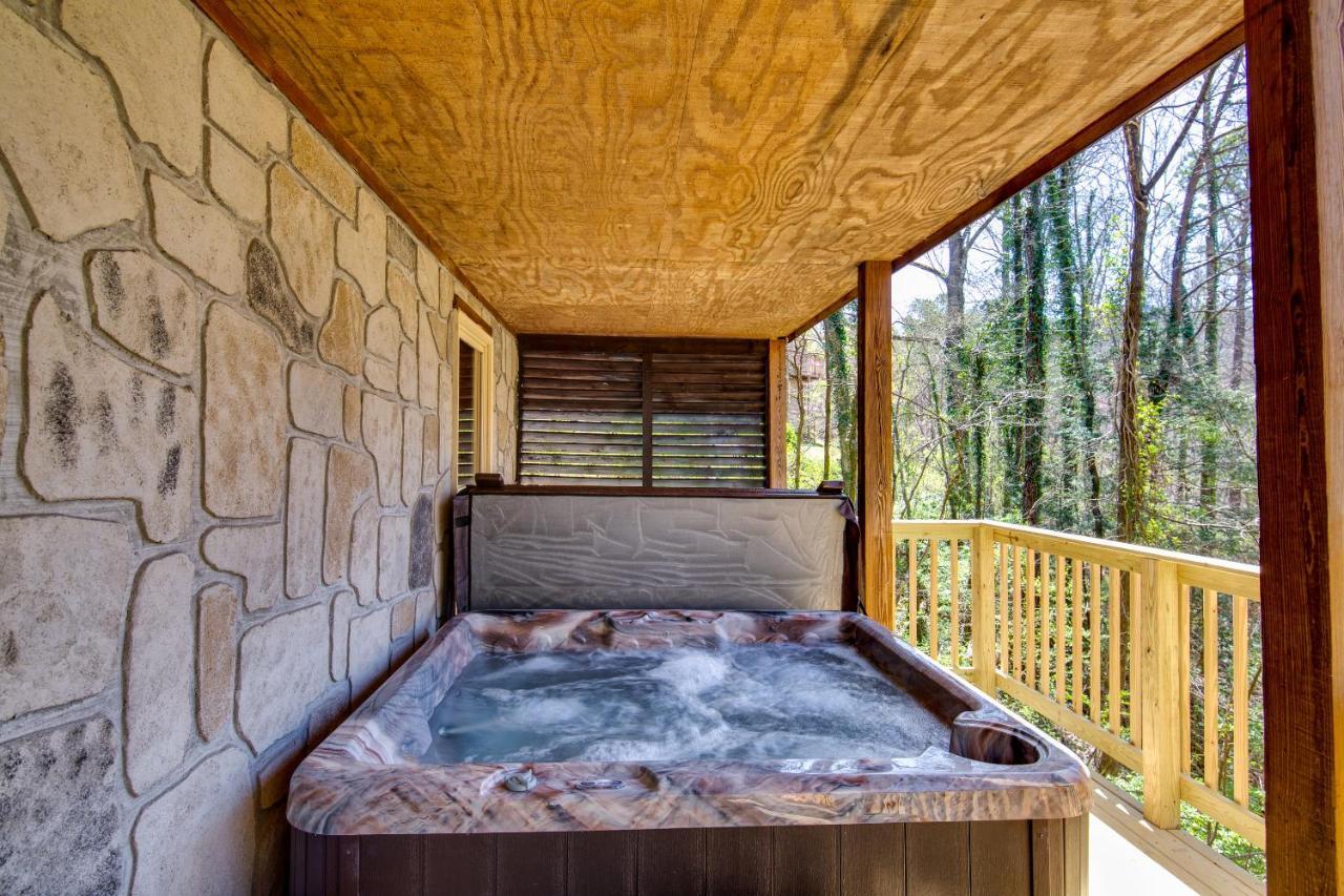 North Ridge Place Brand New Log Cabin With Hot Tub Great Location Sevierville Ngoại thất bức ảnh